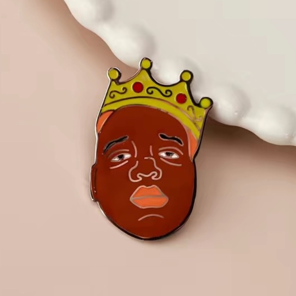 Notorious B.I.G. Enamel Pin - Picture 1 of 3